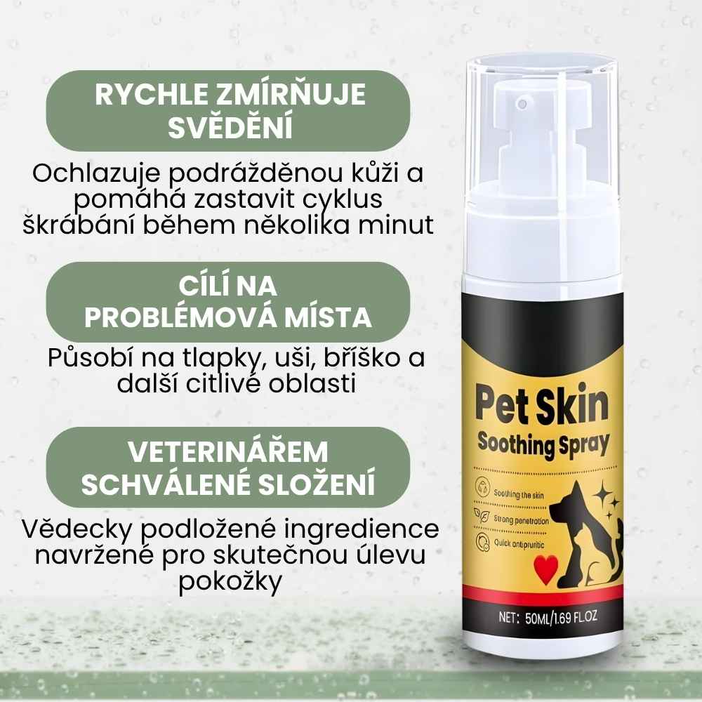 Sprej proti svědění pro psy