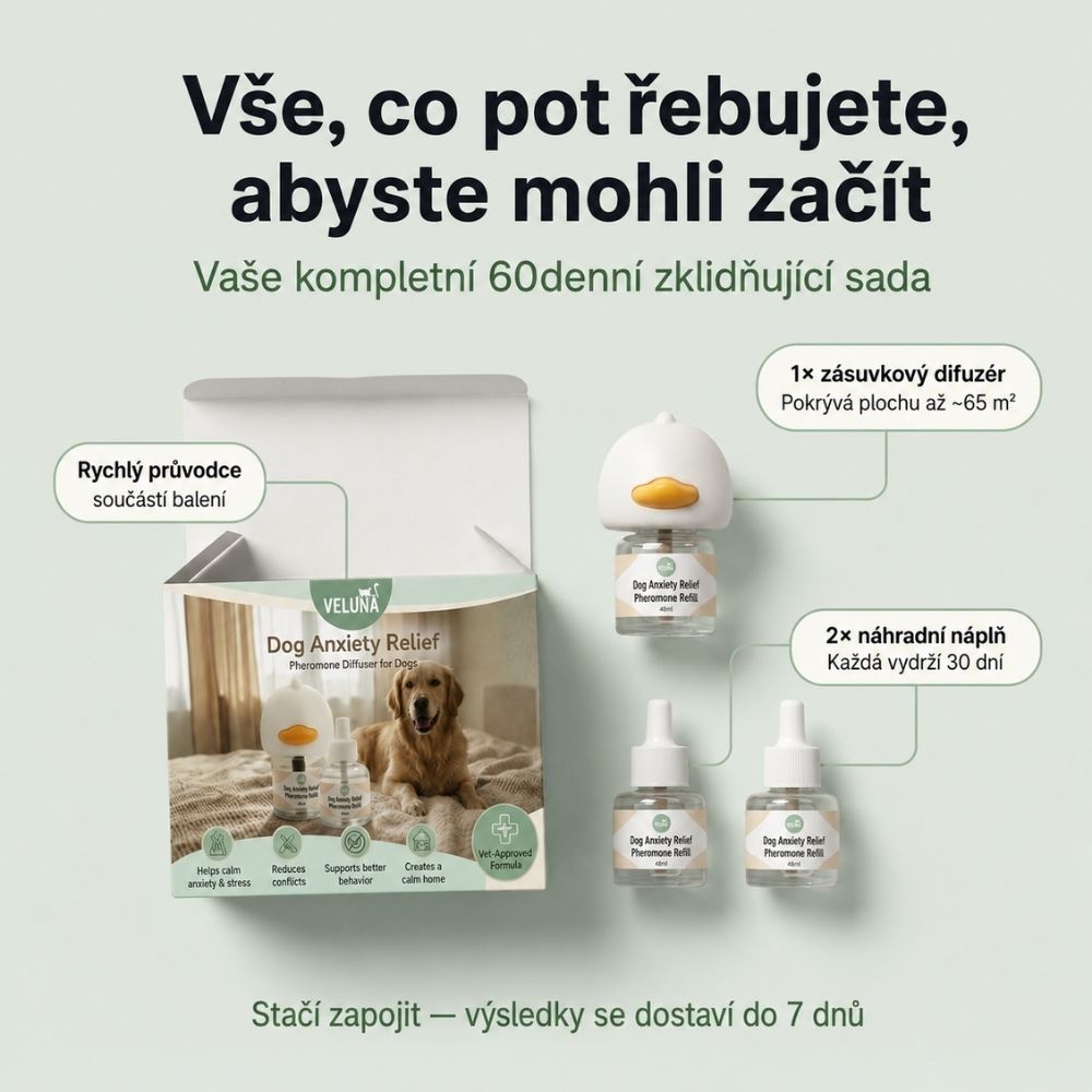 Veluna Feromonový Difuzér pro Psy