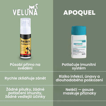 Sprej proti svědění pro psy