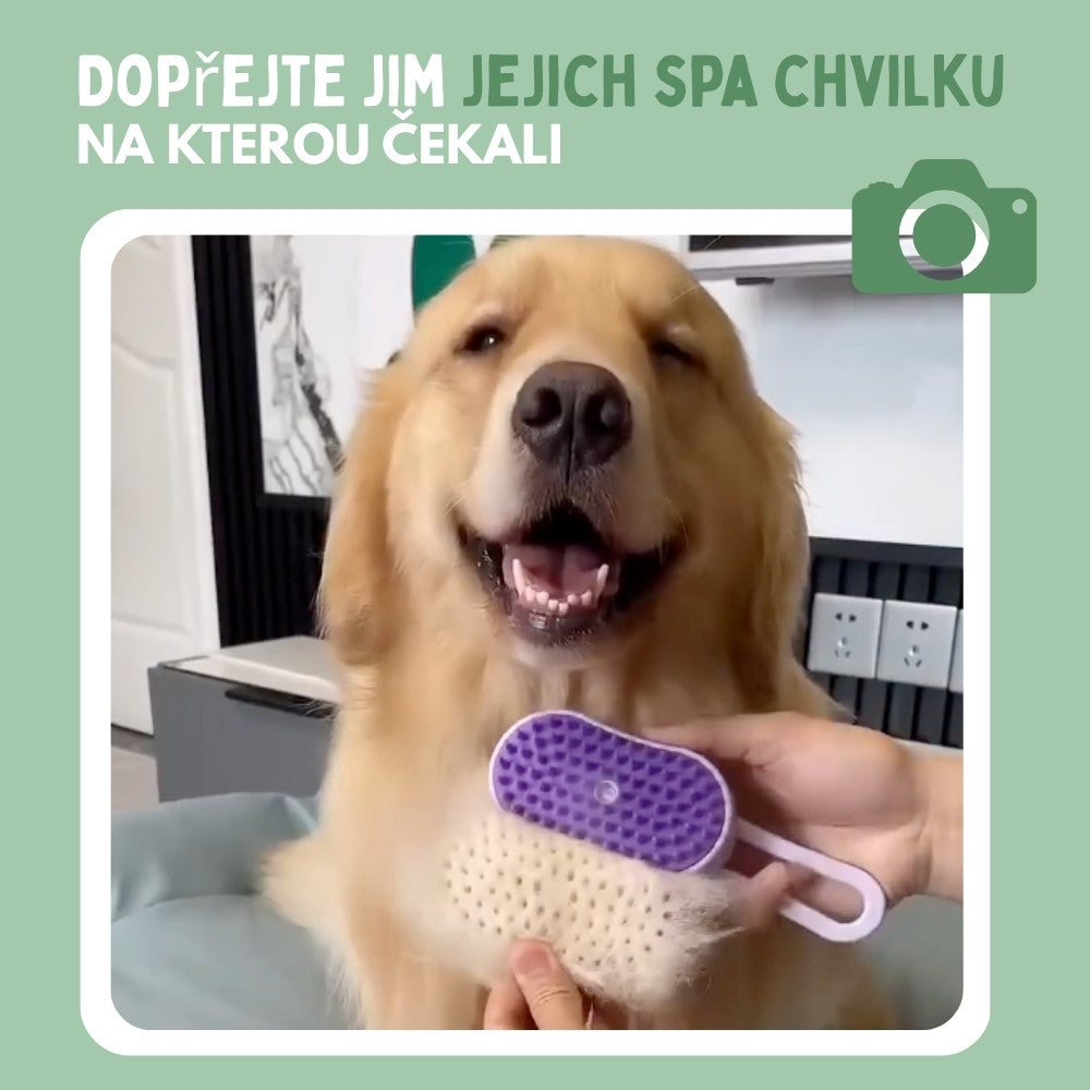 Veluna Steam Brush pro Psy