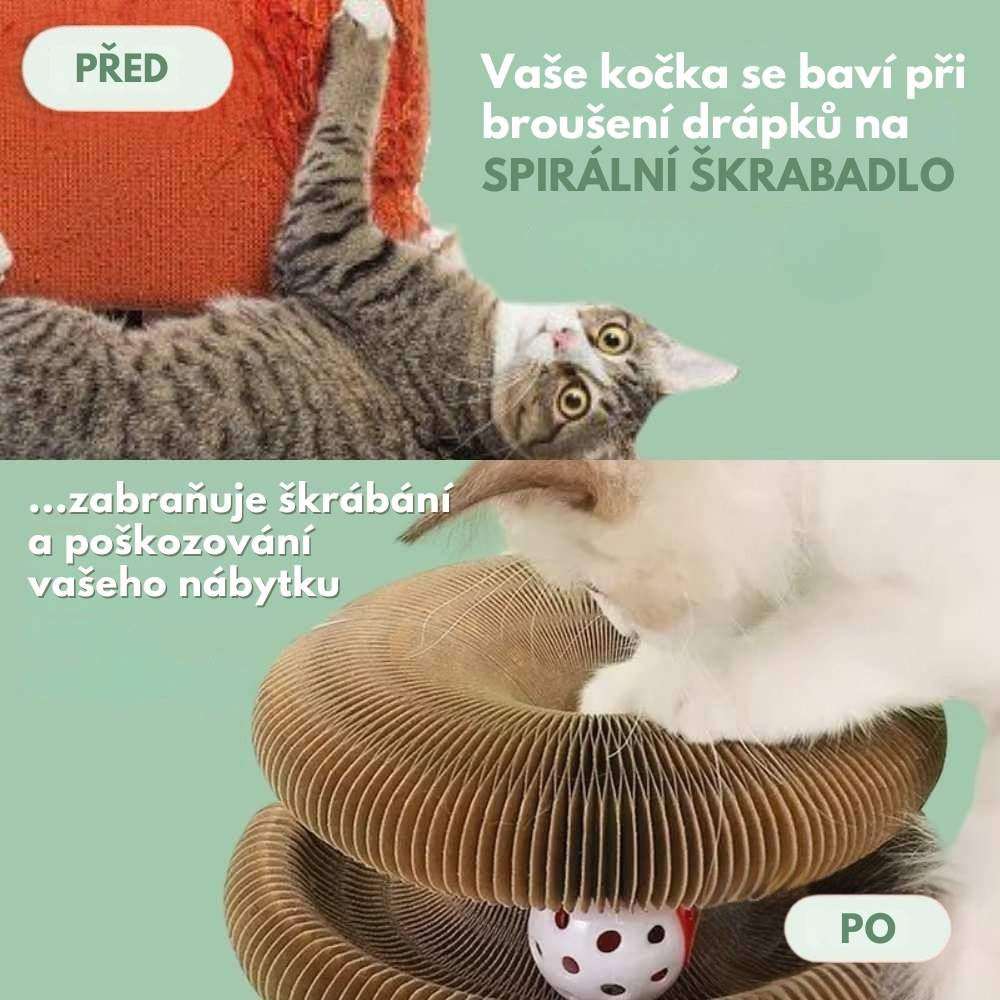 Veluna Interaktivní Škrabací Hračka pro Kočky