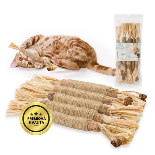 DentaSticks - Zubní tyčinky Silvervine pro kočky