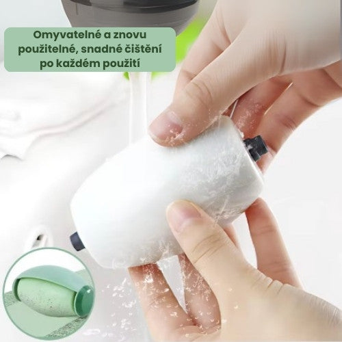 Znovupoužitelný a omyvatelný čistič chlupů Veluna