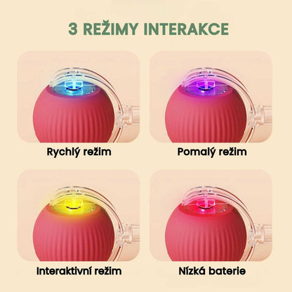 Chytrý a interaktivní míček pro vašeho psa – nabíjí se přes USB