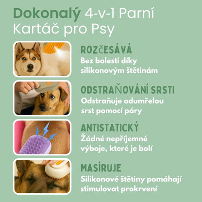 Veluna Steam Brush pro Psy